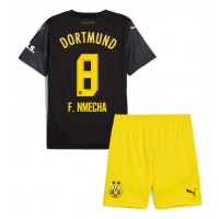 Maglia Calcio Borussia Dortmund Felix Nmecha #8 Seconda Divisa Bambino 2024-25 Manica Corta (+ pantaloncini)